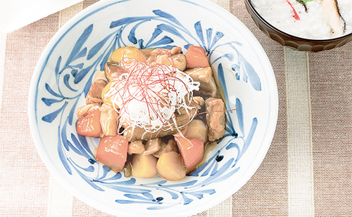 奥伊予特選栗と鶏肉の中華煮