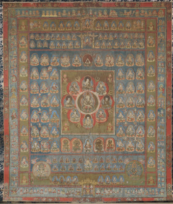 絹本著色両界曼荼羅の画像2