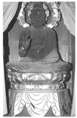 木造薬師如来坐像（満願寺）の画像