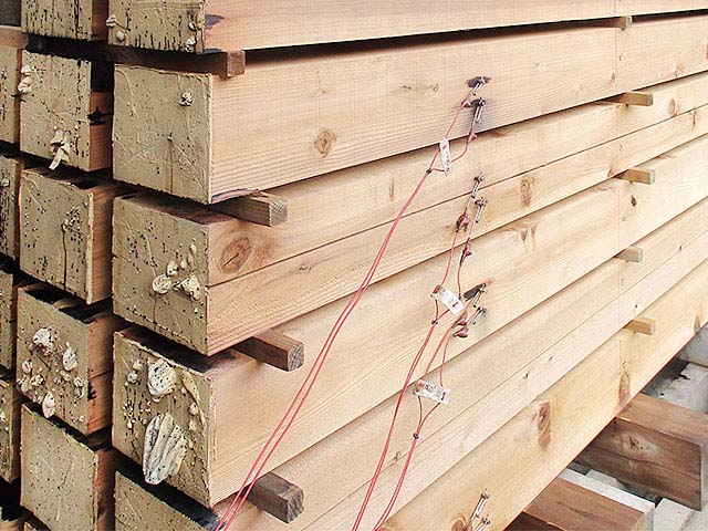 木材の乾燥工程の開発1