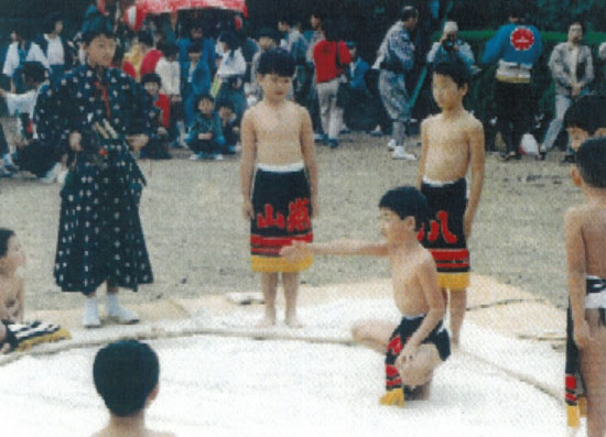三浦天満神社祭礼の練りの画像