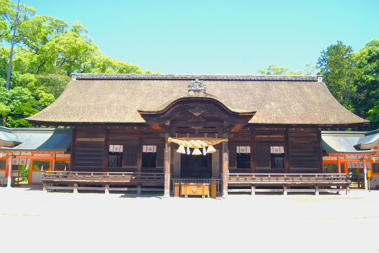 大山祇神社拝殿の画像