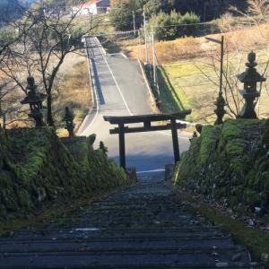 鬼北町＿三島神社階段