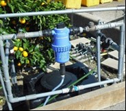 点滴灌水設備を利用した液体石灰肥料による土壌改良の画像２