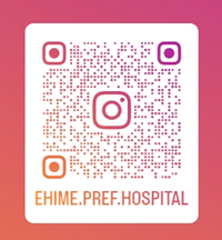 愛媛県立病院公式SNSのQRコード（Instagram）