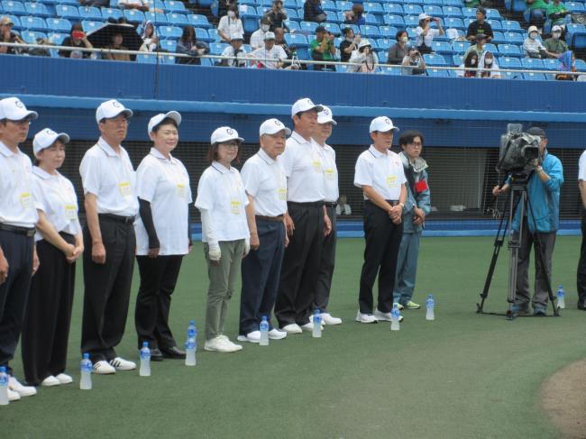 第106回全国高等学校野球選手権愛媛大会開会式