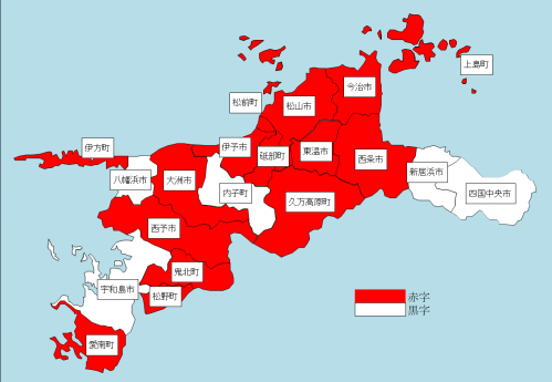 R5実質単年度収支（地図）