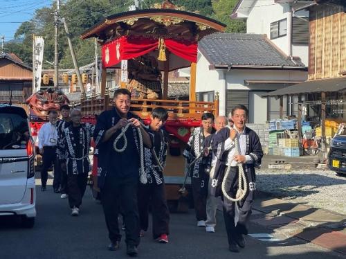 11月3日（日曜日）吉田秋祭りおねり行列（宇和島市）