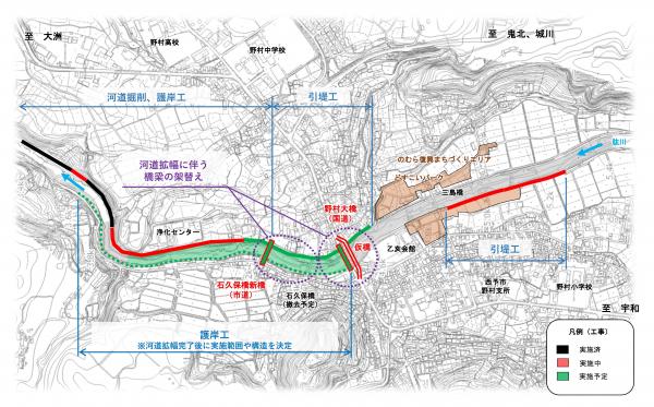 工事計画平面図