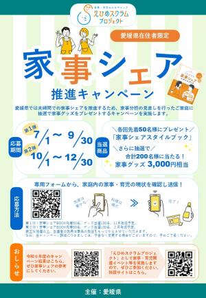 R7家事シェア推進キャンペーンチラシ