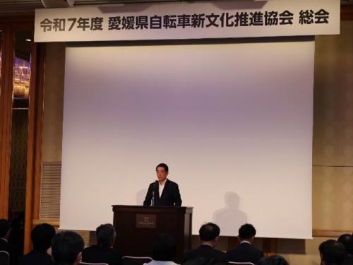 5月7日（水曜日）愛媛県自転車新文化推進協会 総会（松山市）