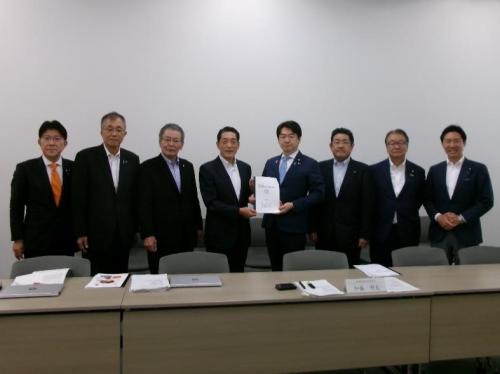 5月29日（木曜日）経済産業大臣政務官への重要施策提案・要望（東京都）