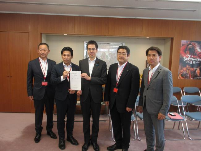 725_四国4県議会正副議長会議要望活動国土交通省