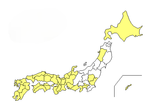 SFTS地図