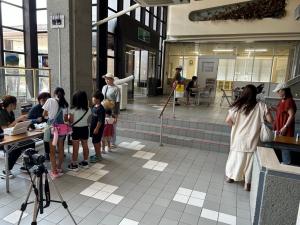 子どもたちに啓発活動
