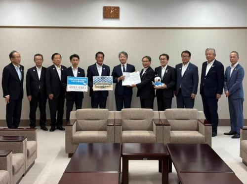 8月21日（木曜日）四国新幹線導入に関する要望活動（財務事務次官）（東京都）