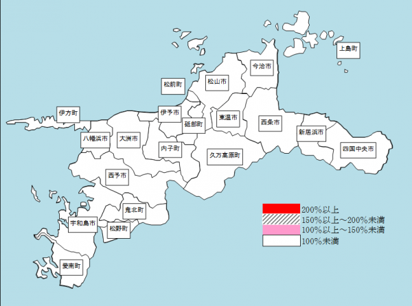 R6将来負担比率(地図)