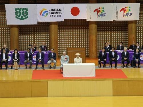 9月20日(土曜日)高円宮妃殿下の日本スポーツマスターズ2025愛媛大会空手道競技随行(県武道館)