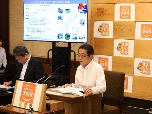 10月16日（木曜日）定例記者会見（県庁）