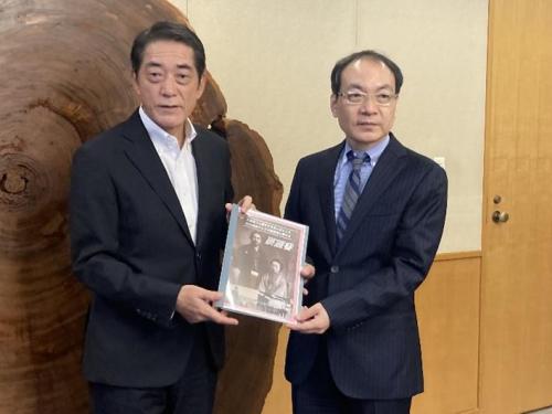 10月23日（木曜日）「十河信二と妻キクを主人公としたNHK朝の連続テレビ小説」誘致に関する要望活動（東京都）