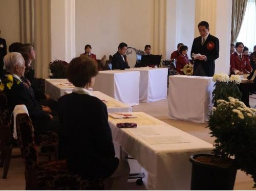 11月3日（月曜日）愛媛県教育文化賞授賞式（県庁）