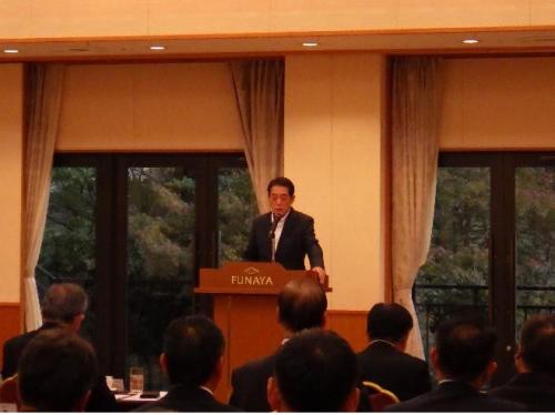 11月17日（月曜日）愛媛県商工会議所正副会頭会（松山市）