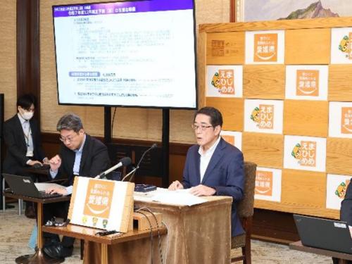 11月21日（金曜日）定例記者会見（県庁）