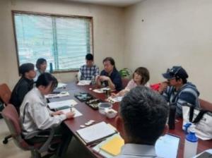 パティシエとの協議・商談風景１