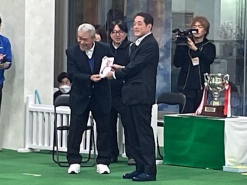 12月20日（土曜日）愛媛県スポーツ推進基金への寄附金贈呈式（松山市）