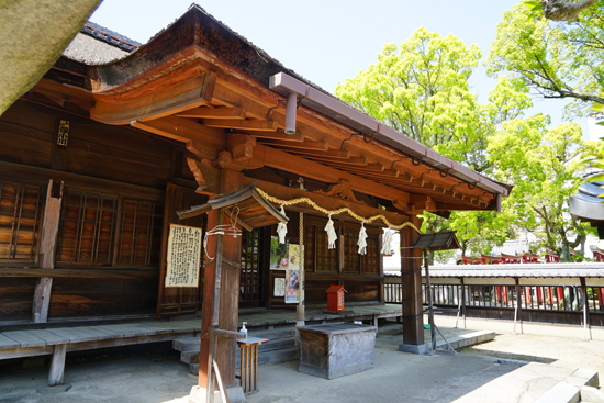 別宮大山祇神社拝殿の画像2