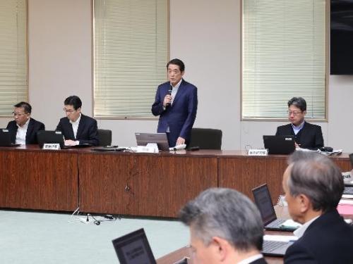 1月28日(水曜日)愛媛県人口減少対策推進本部会議(県庁)