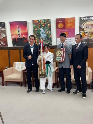 悠心道場　表敬訪問