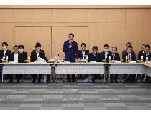 2月16日(月曜日)愛媛県防災会議(松山市)