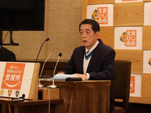 2月18日(水曜日)定例記者会見(県庁)