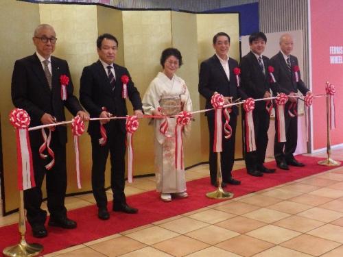 2月27日(金曜日)池坊愛媛県連合支部いけばな展開展式(松山市)