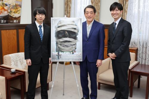 映画監督 西山将貴氏 外 表敬訪問