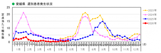 週別発生状況