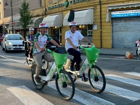 6月17日(水曜日)(現地時間)リミニ市サイクリング環境等視察(イタリア)
