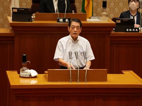 7月9日（木曜日）6月定例県議会閉会（県議会議事堂）