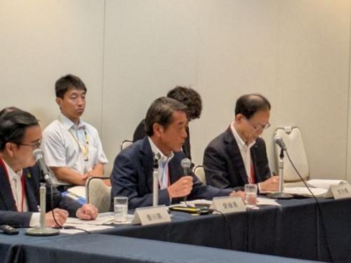 7月16日（木曜日）南海トラフ地震による超広域災害への備えを強力に進める10県知事会議（鳥取県）