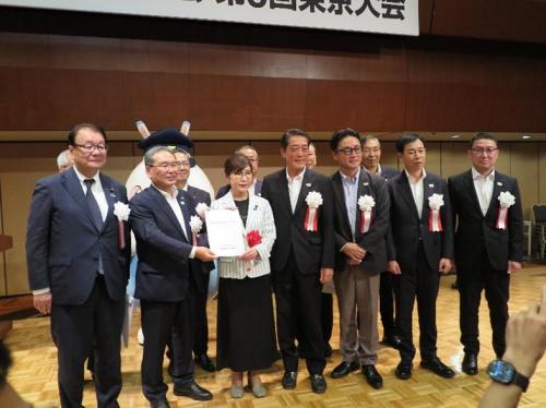 8月25日（火曜日）四国新幹線導入に関する要望活動（自民党整備新幹線等鉄道調査会会長）（東京都）