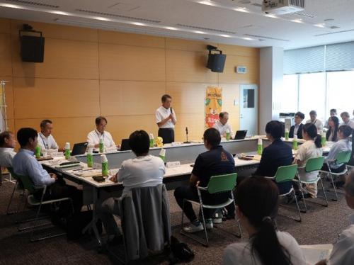 8月27日（木曜日）知事とみんなの愛顔でトーク（新居浜市）