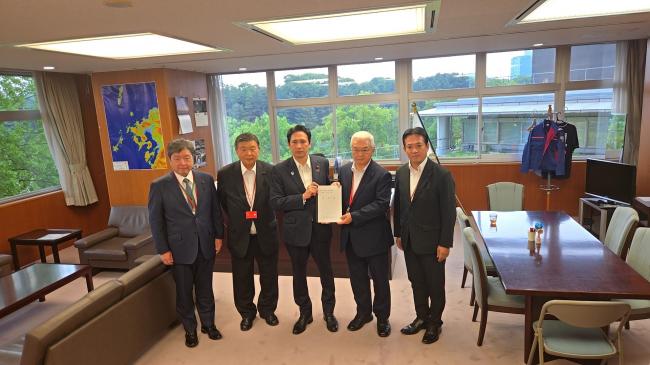 903_④四国4県議会正副議長会議要望活動（国土交通省）