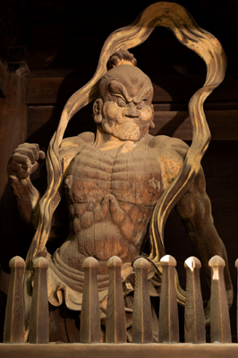 木造金剛力士立像（二王門安置・石手寺）の画像1