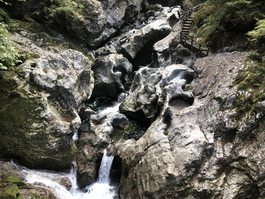 八釜の甌穴群の画像1