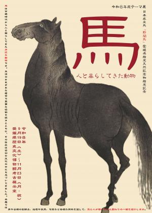 馬のポスター