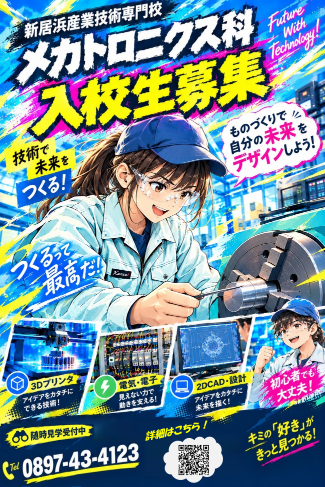 入校生募集中‼